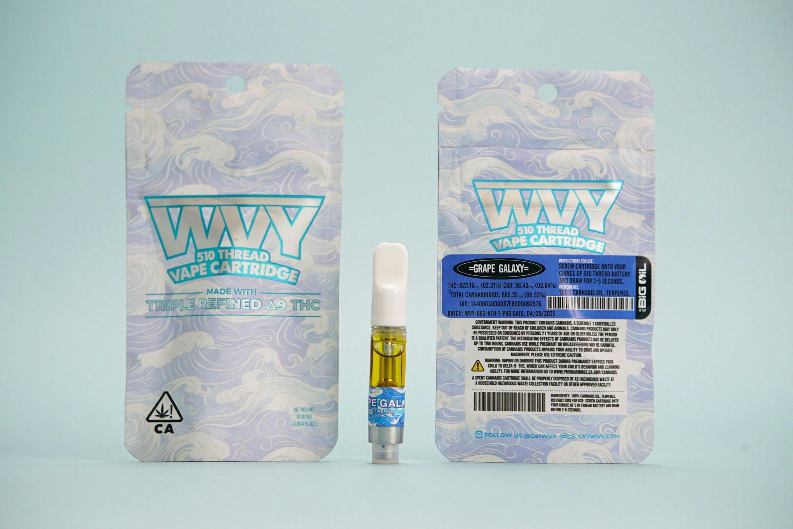 WVY - WVY - Grape Galaxy - 510 Threaded - Cartridge - 1