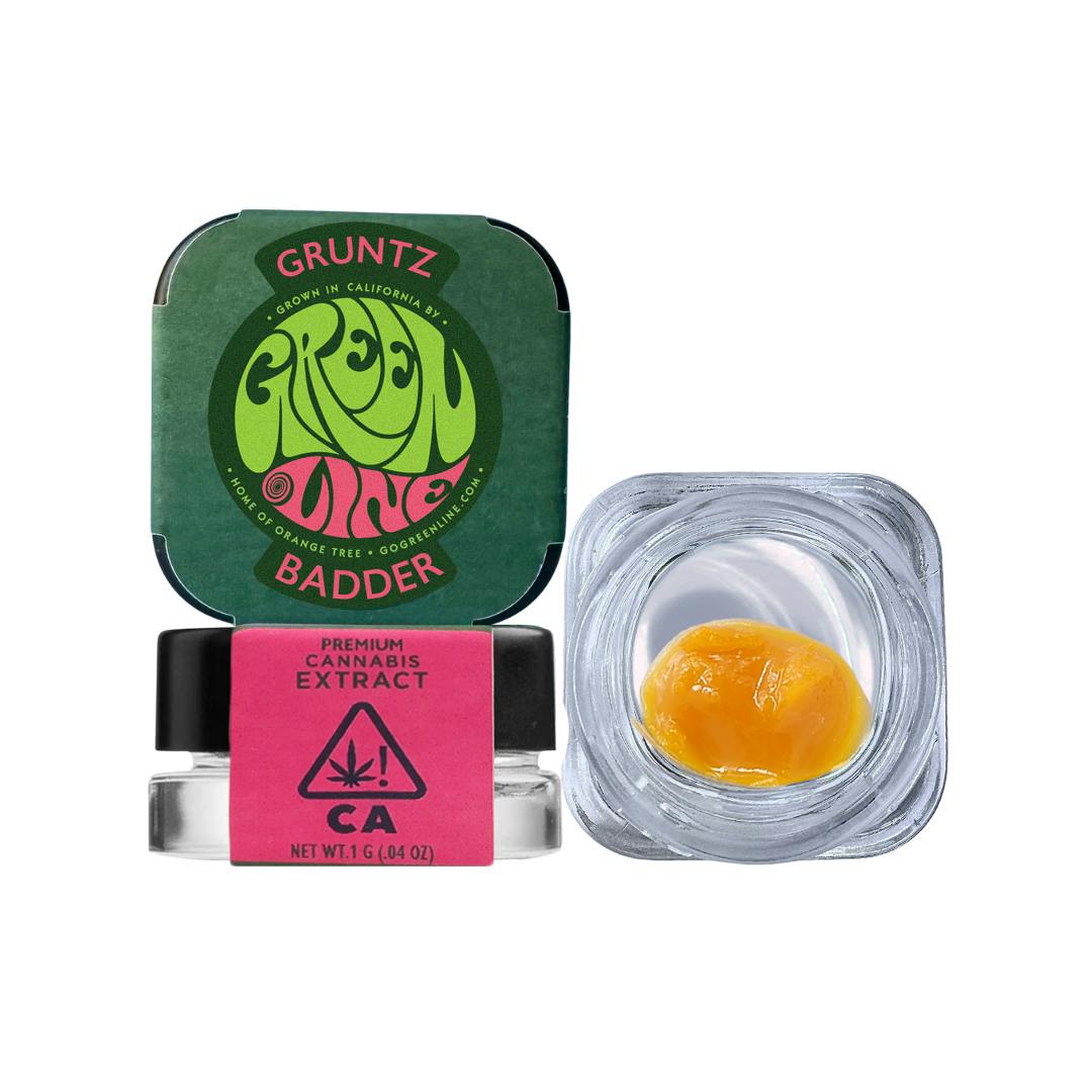 Greenline - Gruntz - Badder - Extract - Indica - 1g - 1