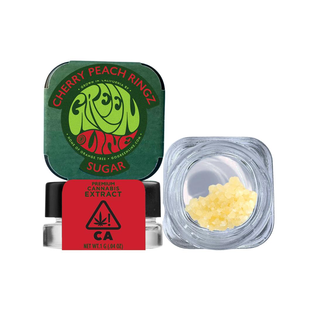 Greenline - Cherry Peach Ringz - Sugar - Extract - Hybrid - 1g - 1