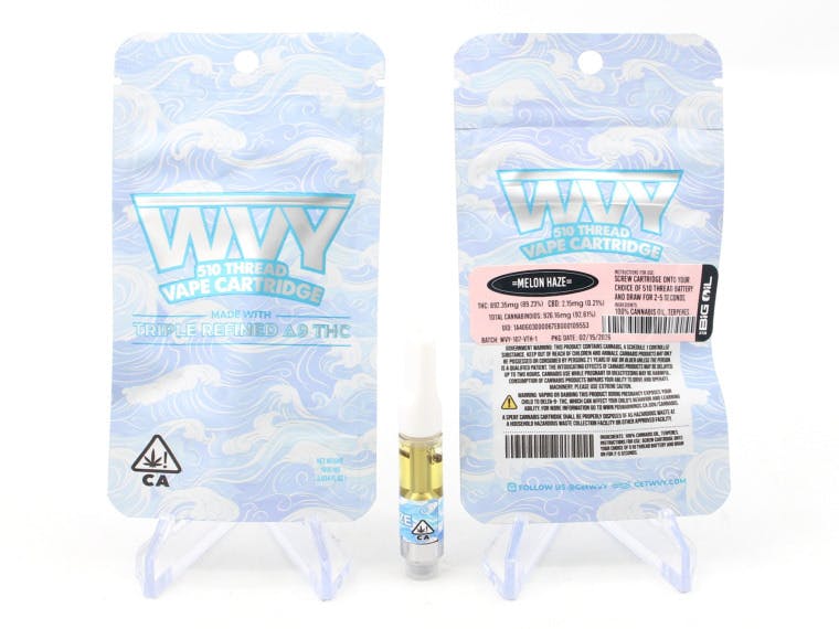 WVY - WVY - Melon Haze - 510 Threaded - Cartridge (WVY-107-VTH-1) - 1