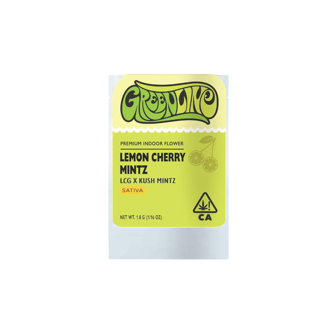 Greenline - Lemon Cherry Mintz - 1/16 oz - Indoor - Sativa - 1.8g - 1