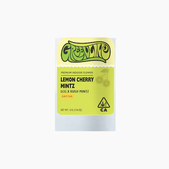 Greenline - Lemon Cherry Mintz - 1/16 oz - Indoor - Sativa - 1.8g - 1