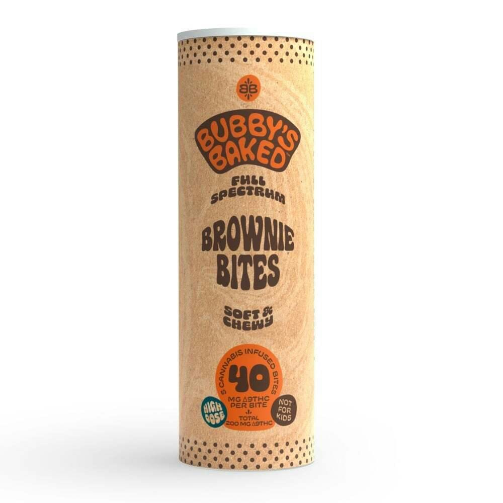 Bubby's Baked - Bubby's Baked | Brownie Bites | 200mg | 5ct | 40mg/ea - 1