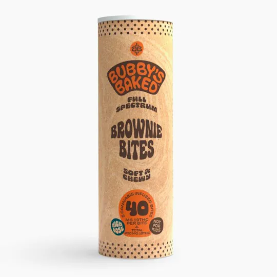 Bubby's Baked - Bubby's Baked | Brownie Bites | 200mg | 5ct | 40mg/ea - 1