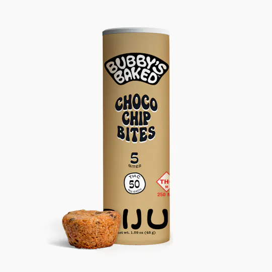 Bubby's Baked - Bubby's Baked | Choco Chip Bites | 250mg | 5ct | 50mg/ea - 1