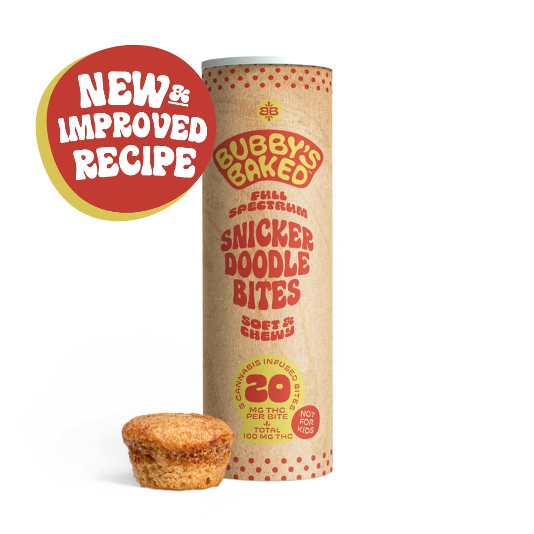 Bubby's Baked - Bubby's Baked | Snicker Doodle Bites | 100mg | 5ct | 20mg/ea - 1