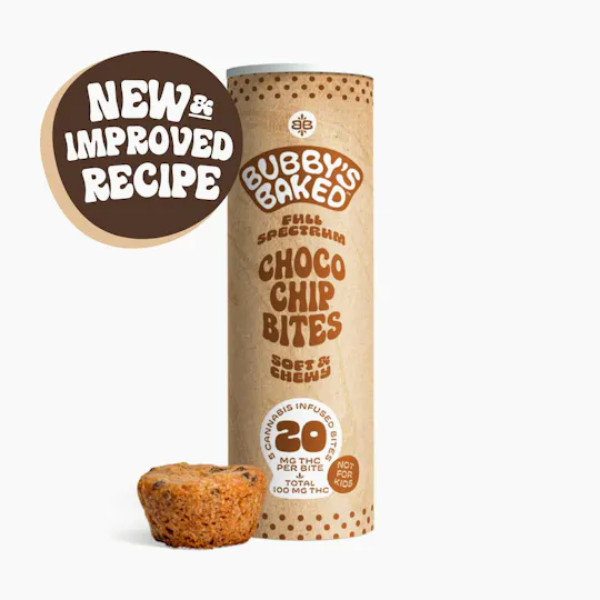 Bubby's Baked - Bubby's Baked | Choco Chip Bites | 100mg | 5ct | 20mg/ea - 1