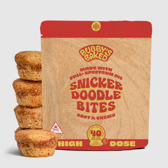 Bubby's Baked - Bubby's Baked | Snicker Doodle Bites | 400mg | 10ct | 40mg/ea - 1