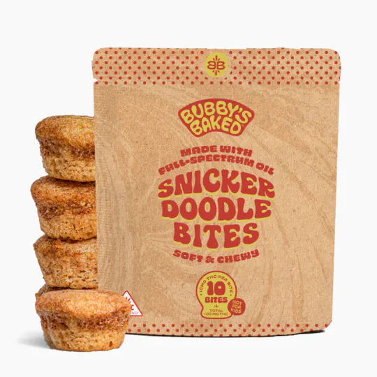 Bubby's Baked - Bubby's Baked | Snicker Doodle Bites | 100mg | 10ct | 10mg/ea - 1