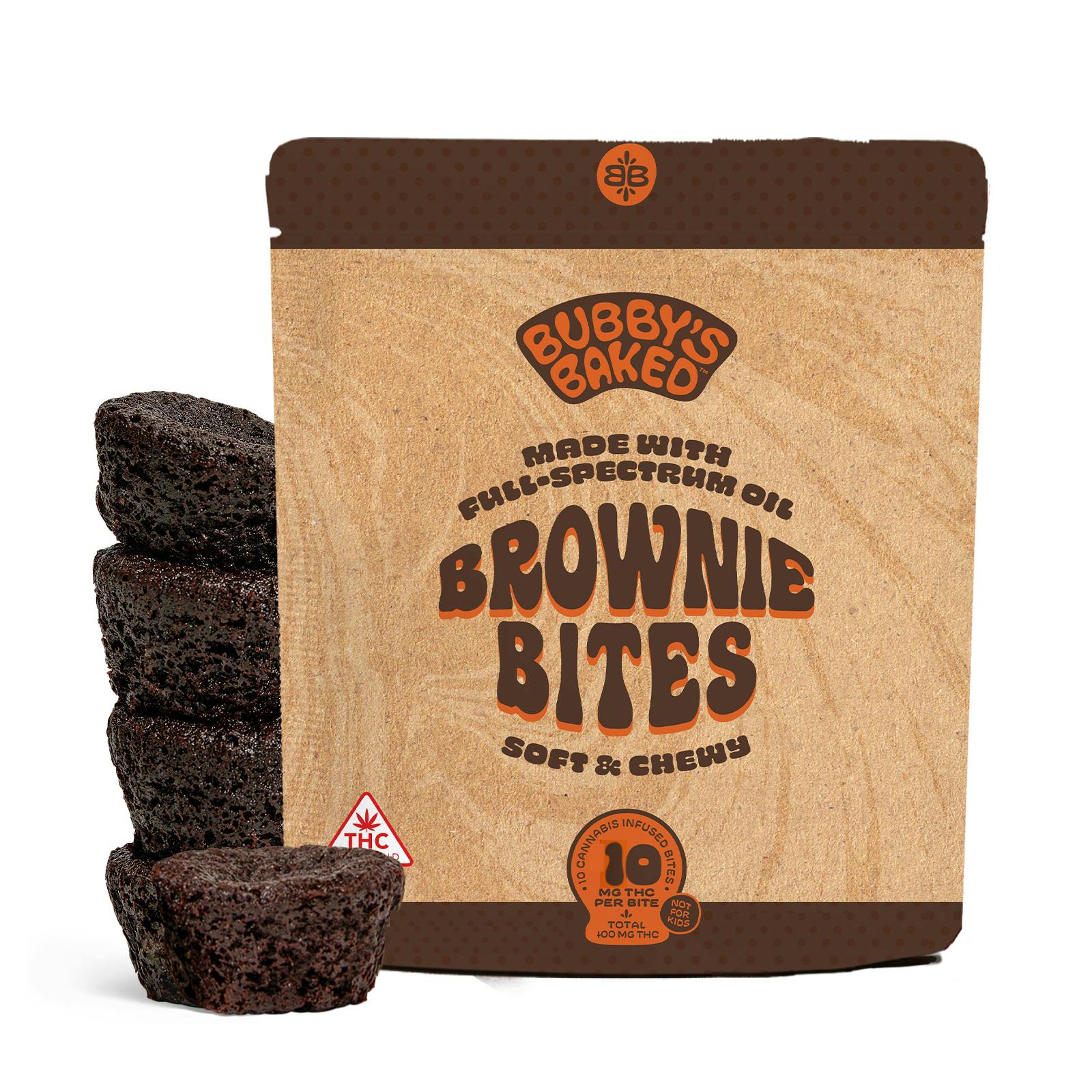 Bubby's Baked - Bubby's Baked | Brownie Bites | 100mg | 10ct | 10mg/ea - 1