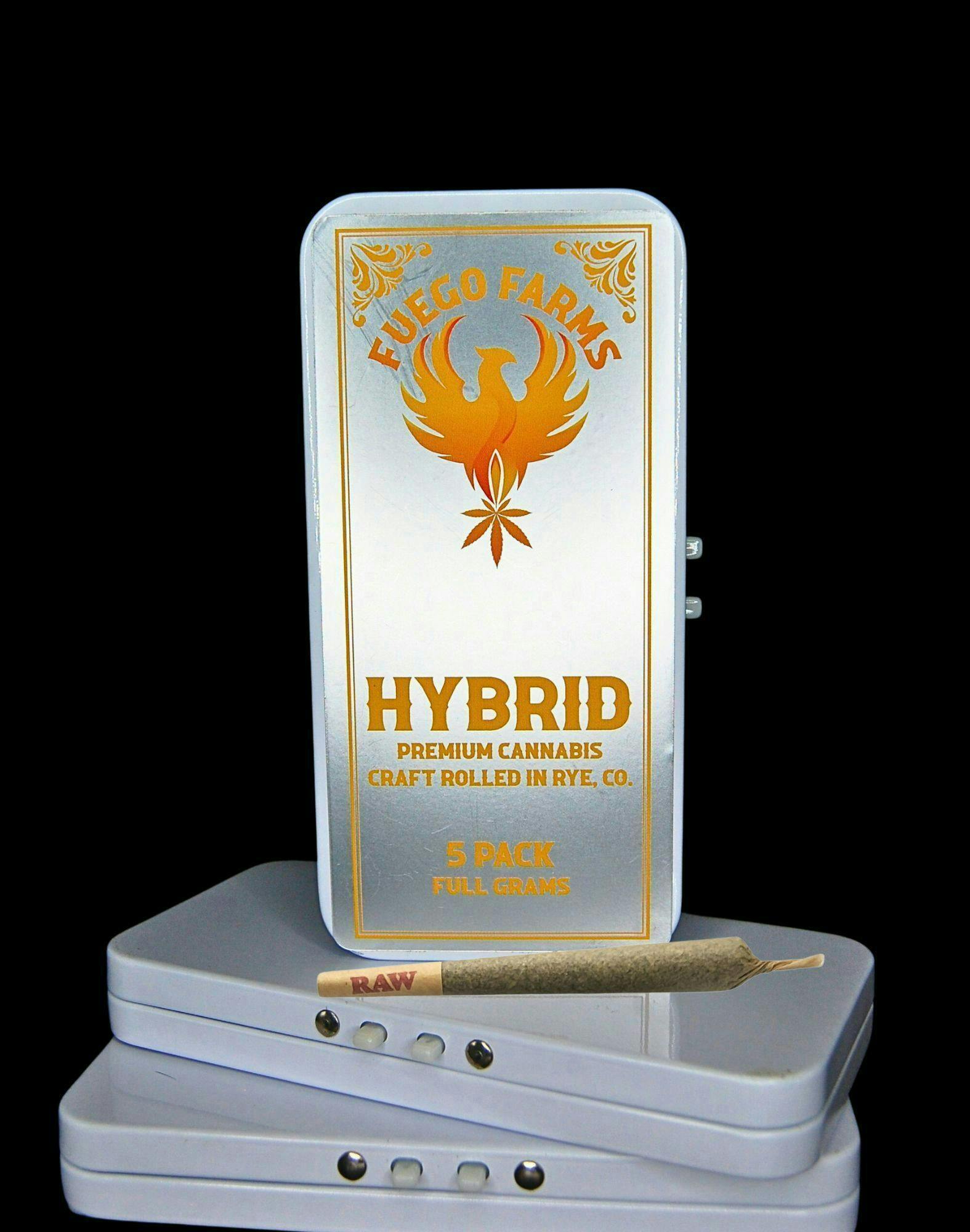 Fuego Farms - Fuego Farms | Orange Fruity Pebbles | Joints | 1g each | 5pk - 1