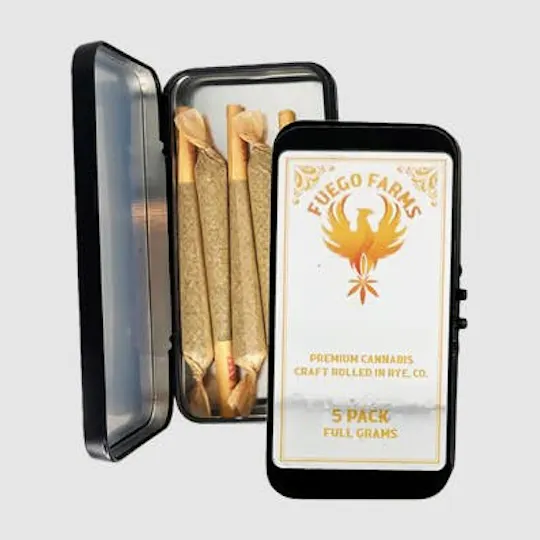 Fuego Farms - Fuego Farms | Sour Blackberry Octane | Joints | 1g each | 5pk - 1