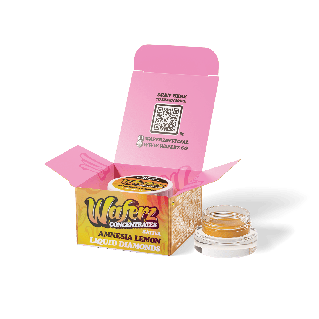 Waferz - Copy of Waferz Liquid Diamonds: Amnesia Lemon - 1G - 1
