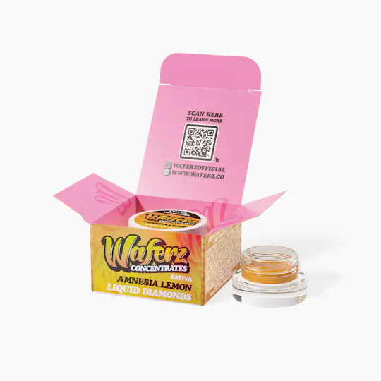 Waferz - Copy of Waferz Liquid Diamonds: Amnesia Lemon - 1G - 1