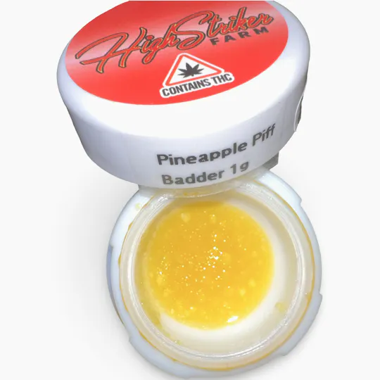 Indico - Pineapple Piff 1g Live Badder - High Striker Farm - 1