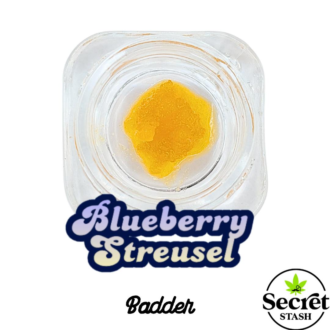 Secret Stash - Secret Stash | Badder | Blueberry Streusel | 1g - 1
