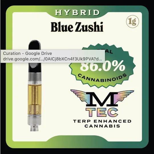 Mule Extracts - Mule Extracts | Blue Zushi | M-TEC Cartridge | 1g - 1