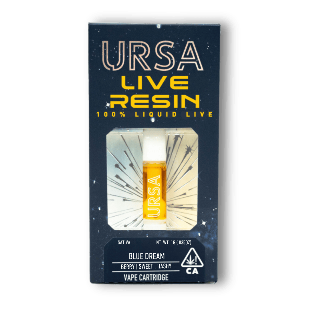 URSA Extracts - Blue Dream 1g Live Resin Cartridge - 1