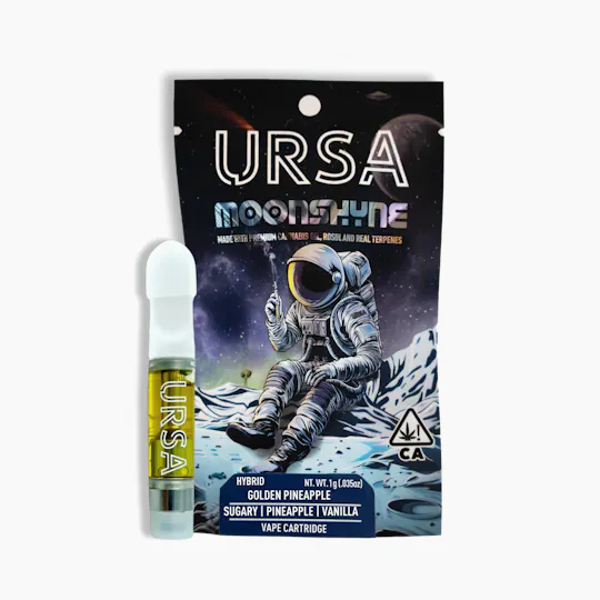 URSA Extracts - Golden Pineapple 1g Moonshyne Cartridge - 1