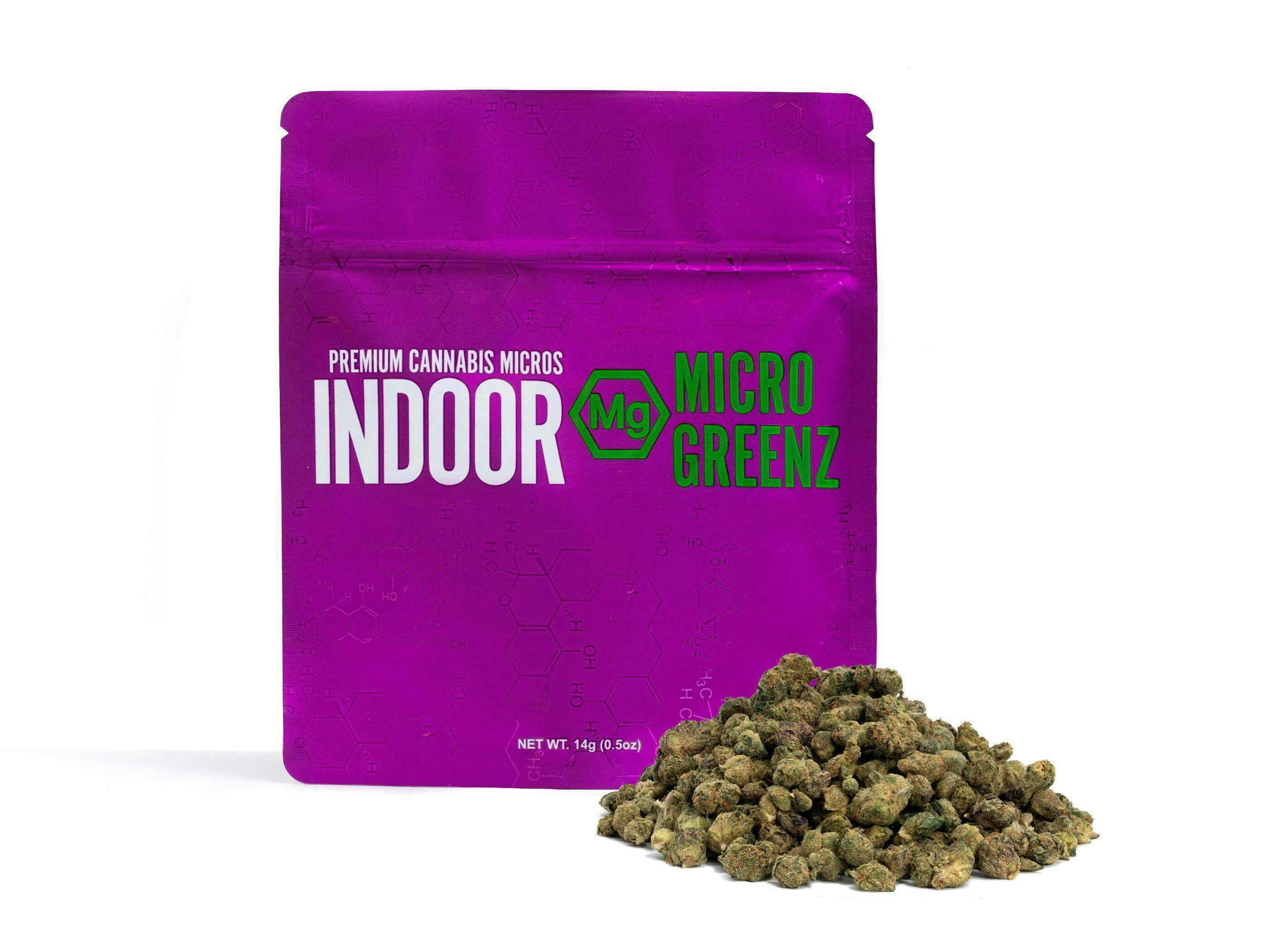 Micro Greenz - Micro Greenz | Gas Nana x G33 | Indoor Flower | Smalls | 14g - 1