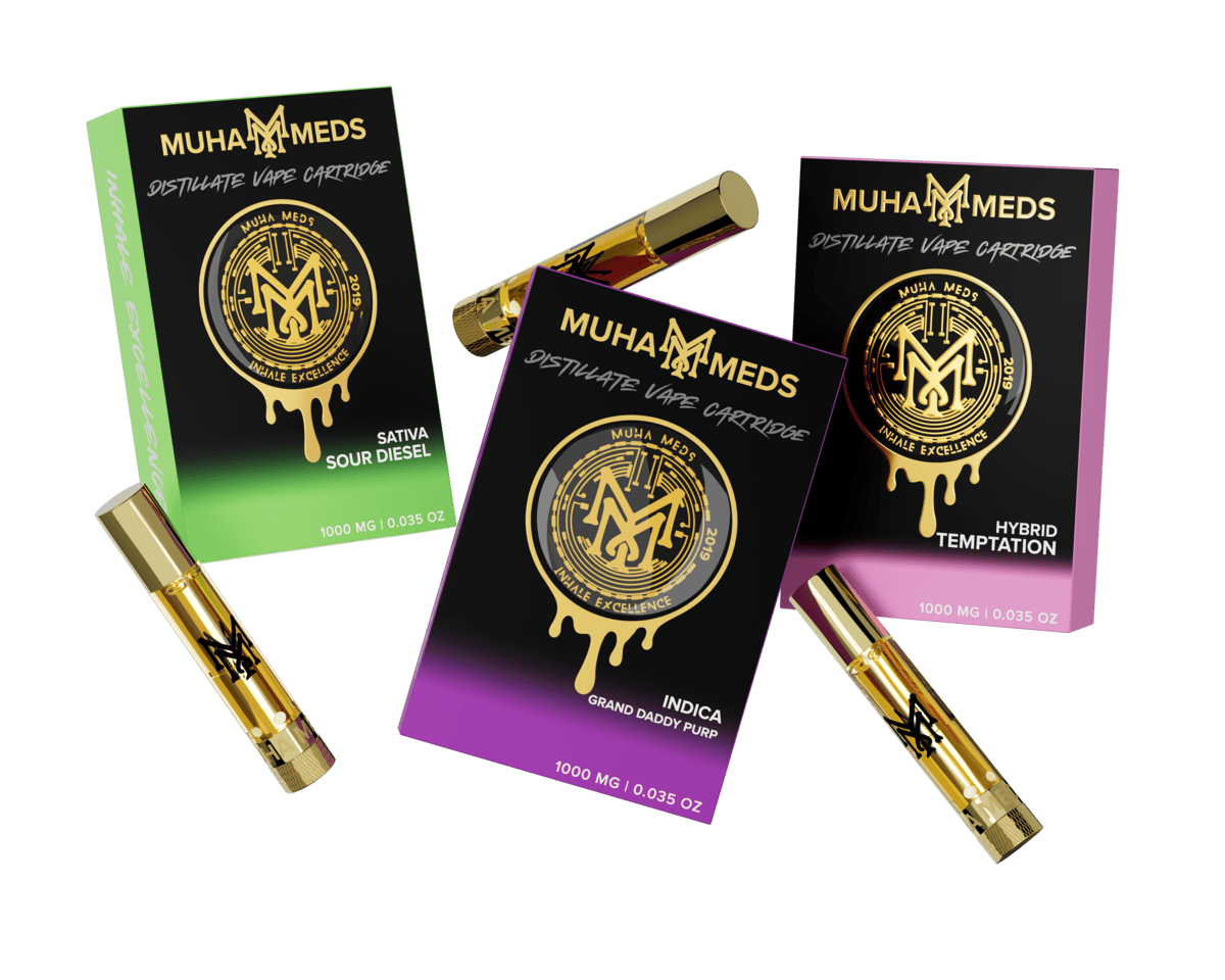 Muha Meds - Muha Meds | Grand Daddy Purp | Cartridge | 1g - 1