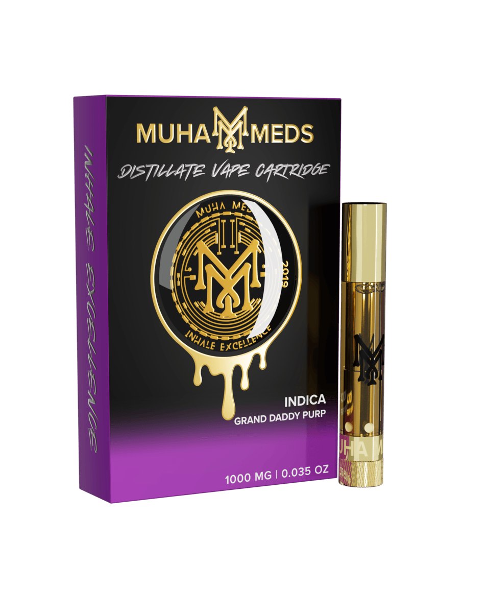 Muha Meds - Muha Meds | Grand Daddy Purp | Disposable | 1g - 1
