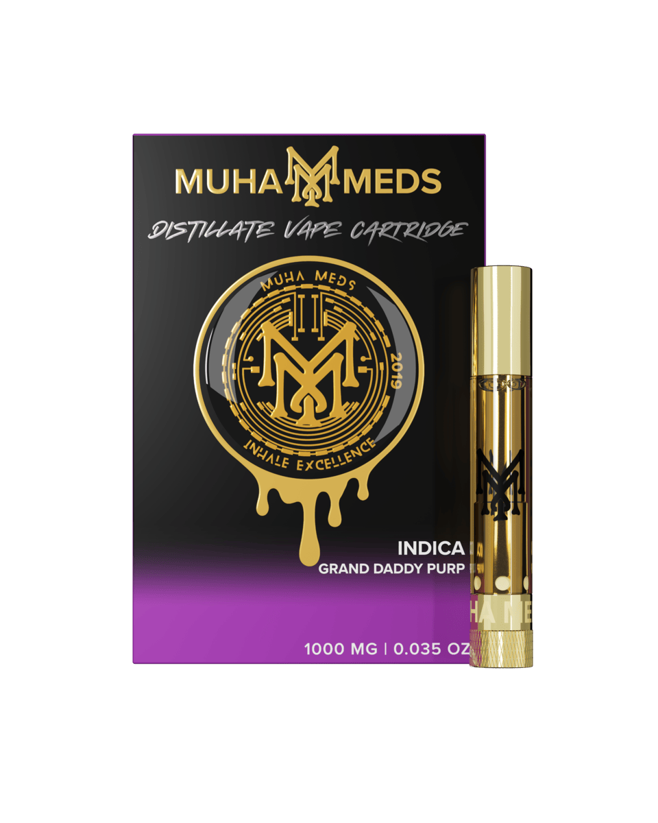 Muha Meds - Muha Meds | Grand Daddy Purp | Disposable | 1g - 1