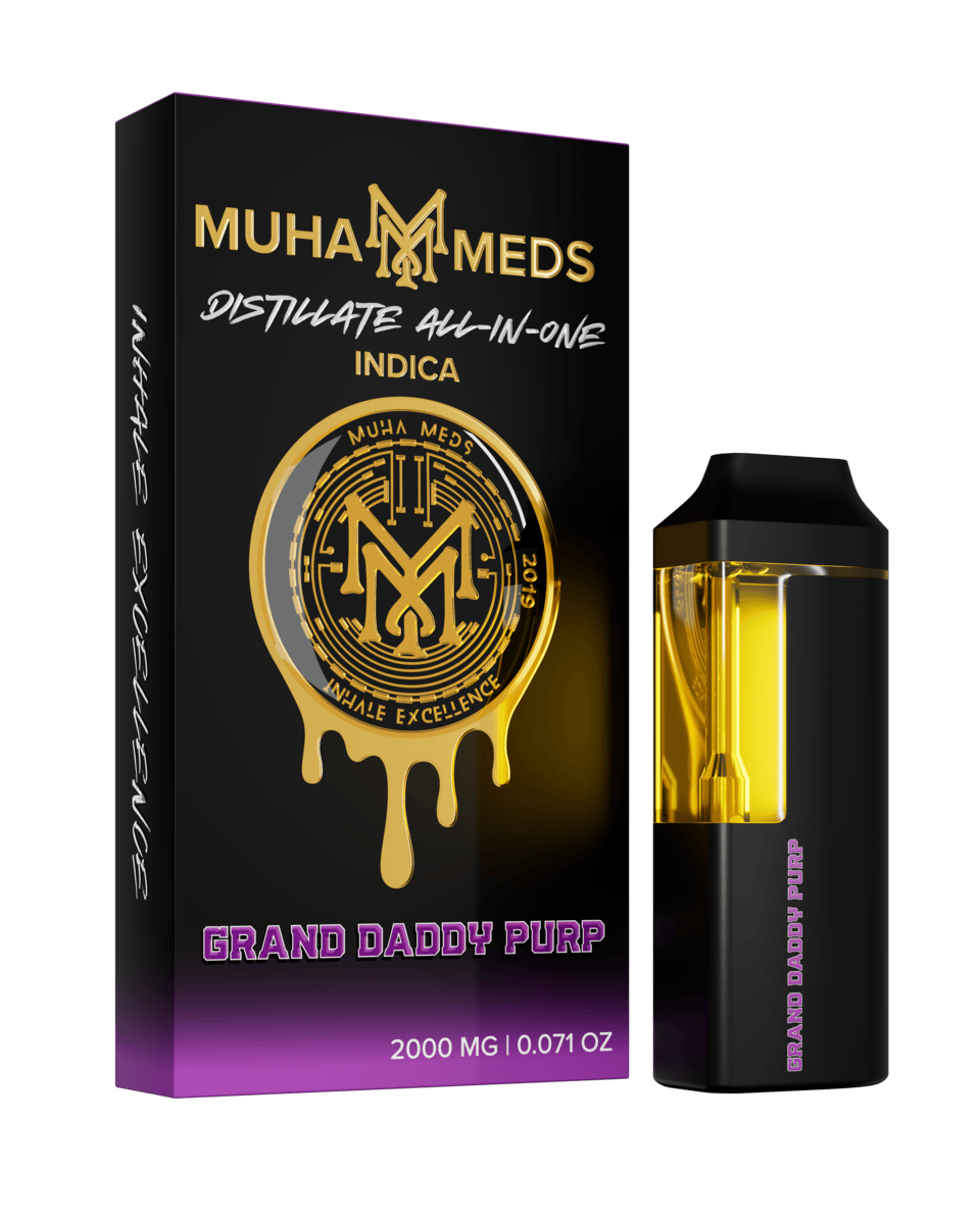 Muha Meds - Muha Meds | Grand Daddy Purp | Disposable | 2g - 1