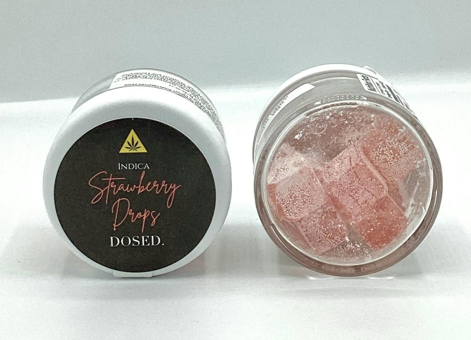 605 Cannabis - 605 Cannabis | Dosed | Strawberry Drops | Lozenges | Edibles | 10ct - 1