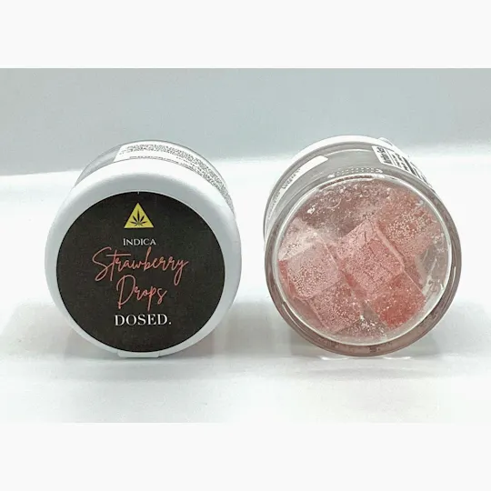 605 Cannabis - 605 Cannabis | Dosed | Strawberry Drops | Lozenges | Edibles | 10ct - 1