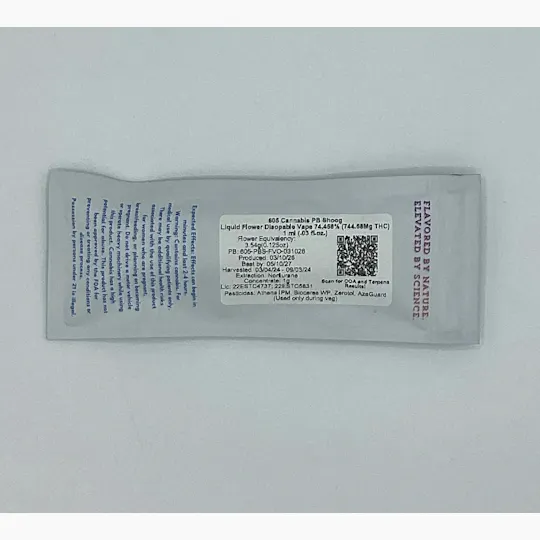 605 Cannabis - 605 Cannabis | "Terp'd Up" PB Shoog | Disposable | 1g - 1