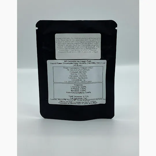 605 Cannabis - 605 Cannabis | "Terp'd Up" Ice Cream Zoap | Disposable | 1g - 1