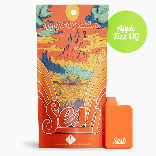 Craft Concentrates - Apple Fizz OG - 'Seshie' AIO (2g) - by Sesh® - 1