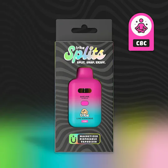 Tribe - Tribe | Baklava + CBC | Splits Live Disposable | 2g - 1