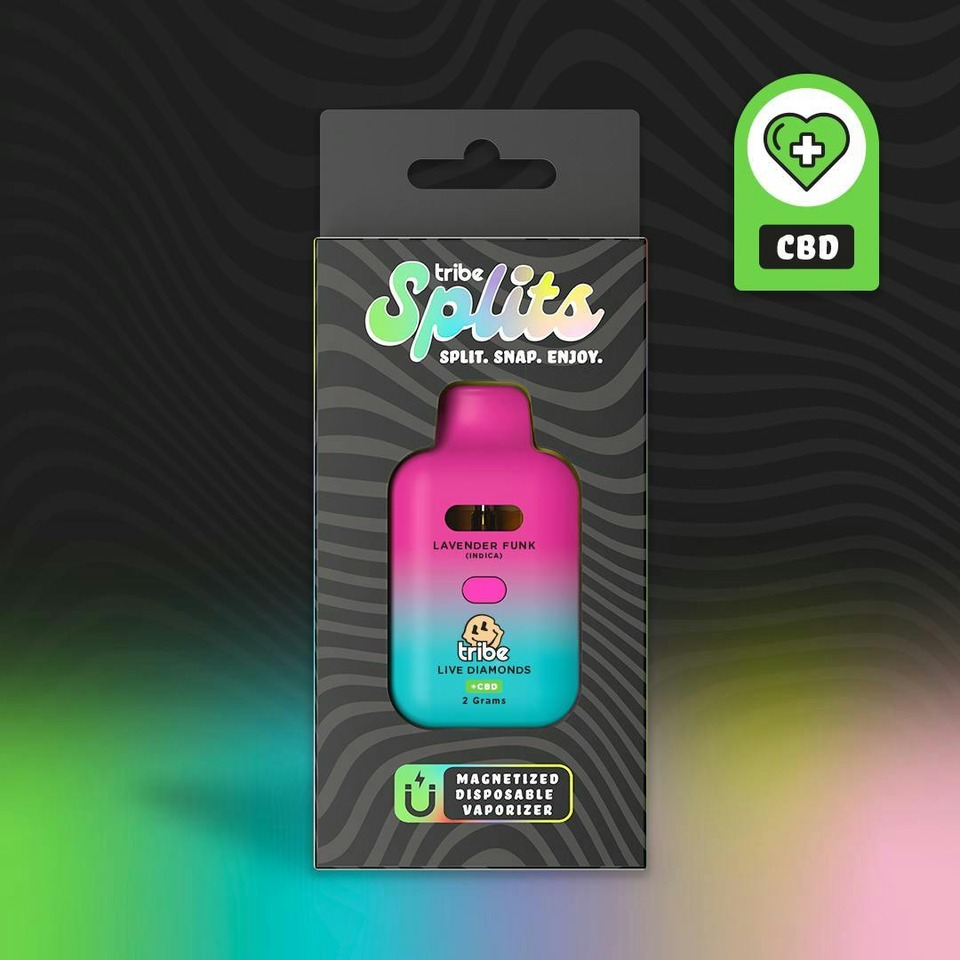 Tribe - Tribe | Lavender Funk | Splits Live Disposable | 2g - 1