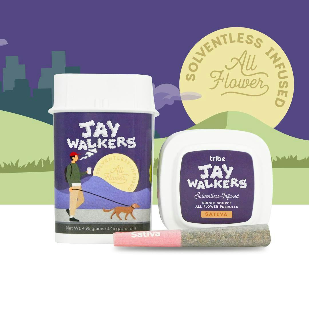 Tribe - Nicholz Chillz | Solventless Jaywalker Infused Minis | 0.45g each | 11pk - 1
