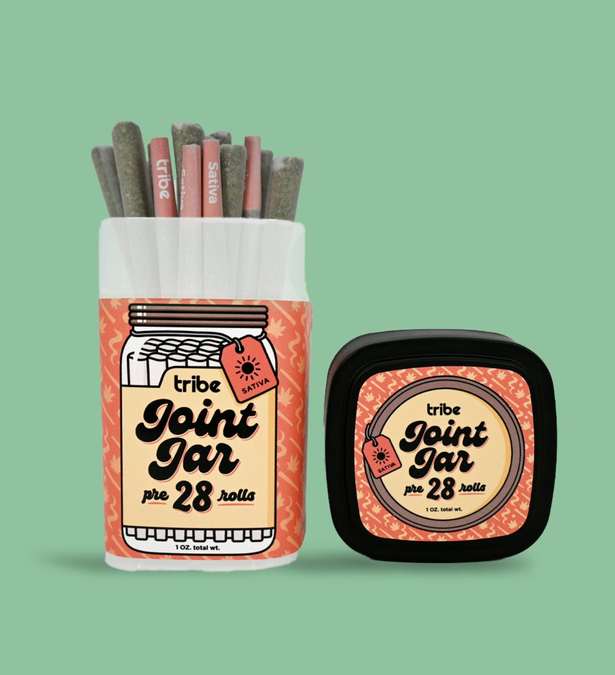 Tribe - Tribe | White Tangie | Joints | 1g each | 28pk - 1