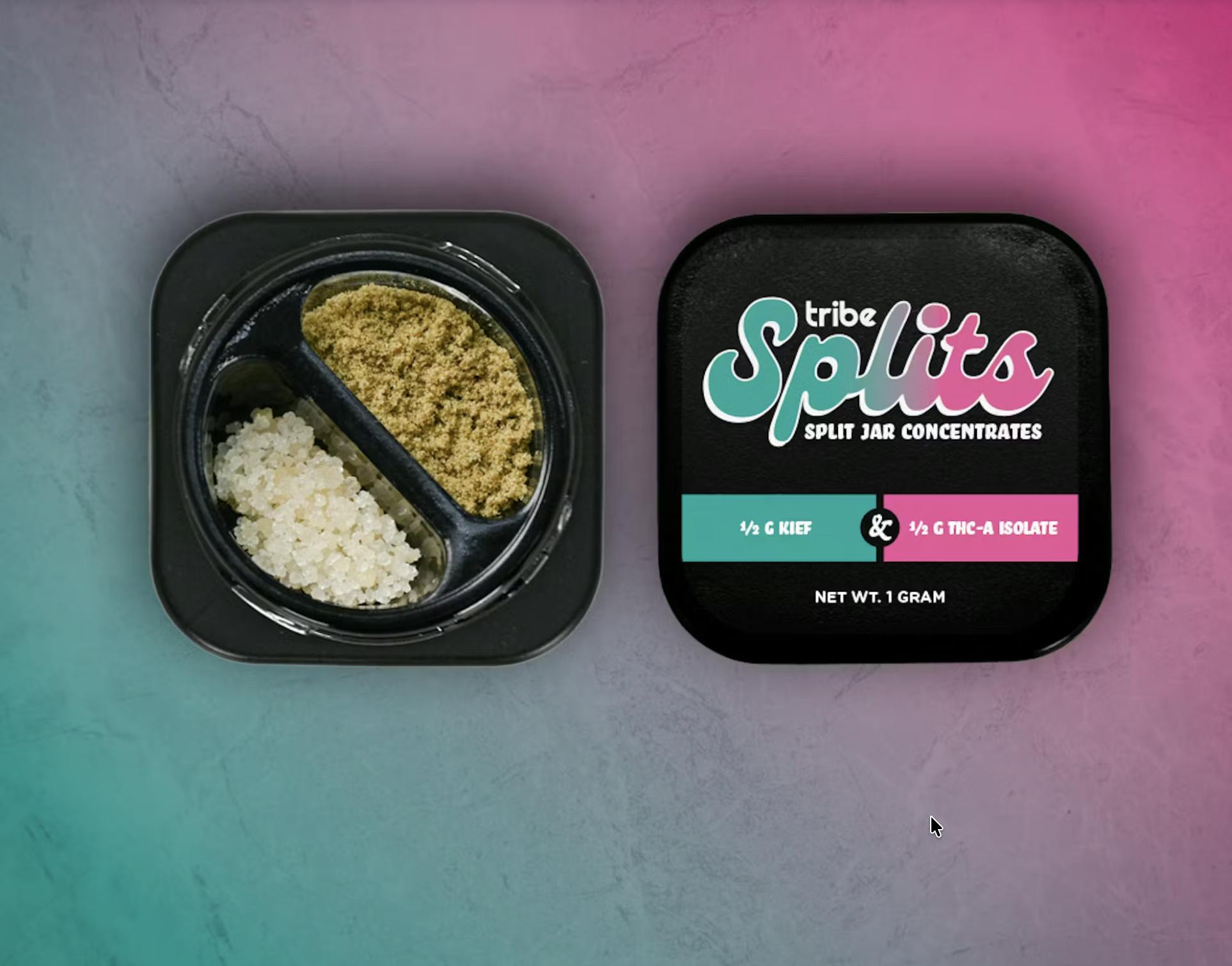Tribe - Tribe | Garlic Budder | 0.5g THCA + 0.5g Kief | Splits Concentrate - 1