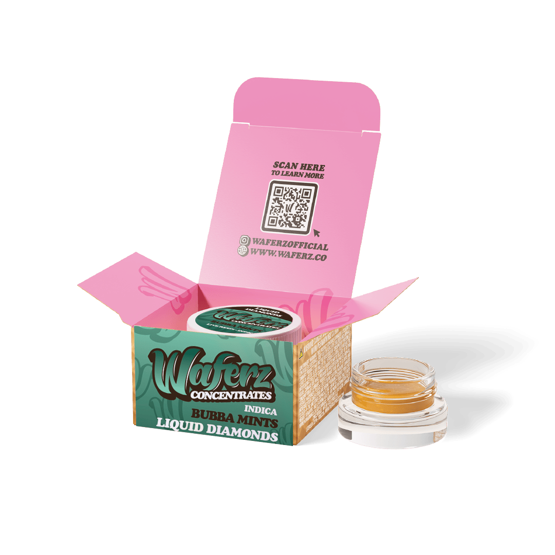 Waferz - Waferz Liquid Diamonds: Bubba Mints - 1G - 1