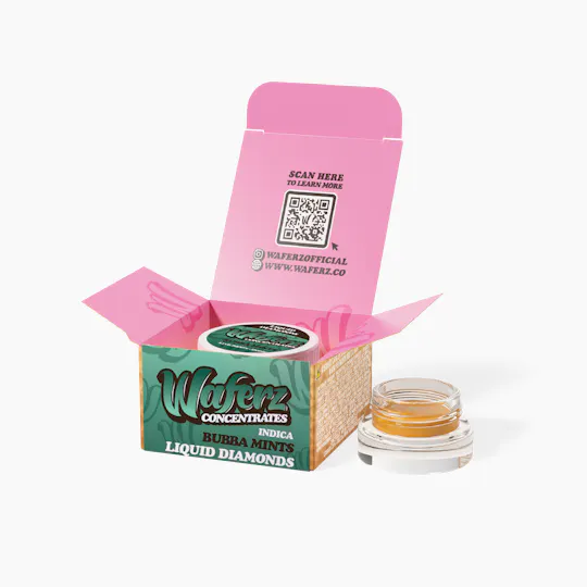 Waferz - Waferz Liquid Diamonds: Bubba Mints - 1G - 1