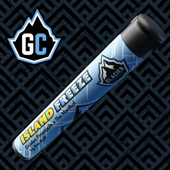 Glacier Cannabis - Glacier Cannabis | Island Freeze | Pre-Roll | 1g - 1