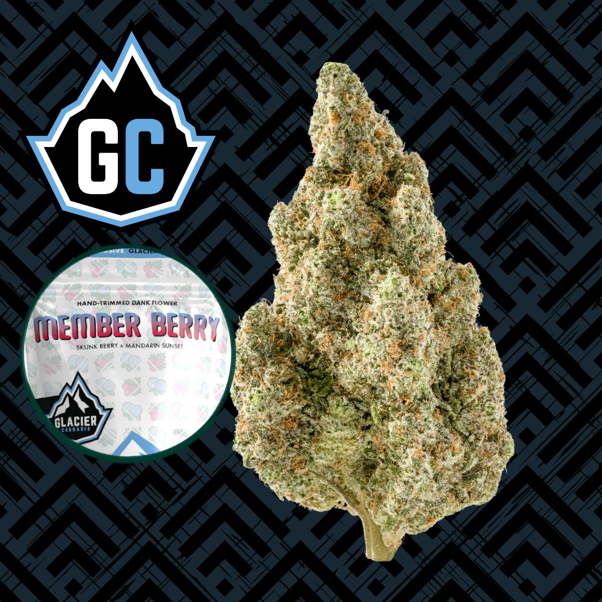 Glacier Cannabis - Glacier Cannabis | Member Berry | Bulk Flower - 1
