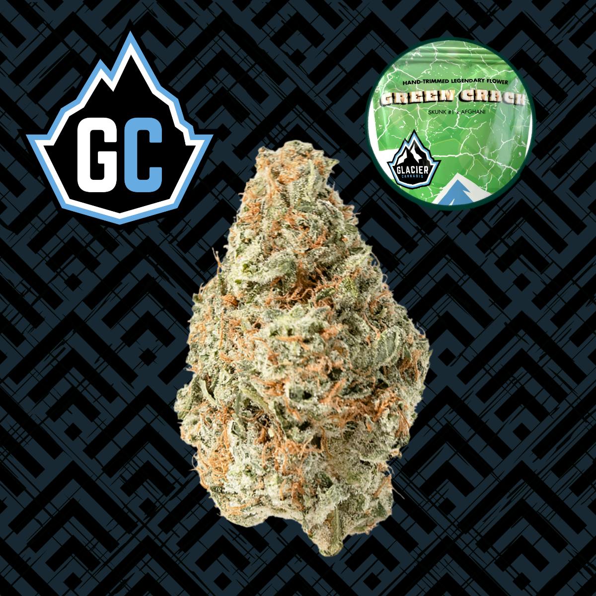 Glacier Cannabis - Glacier Cannabis | Green Crack | Bulk Flower - 1
