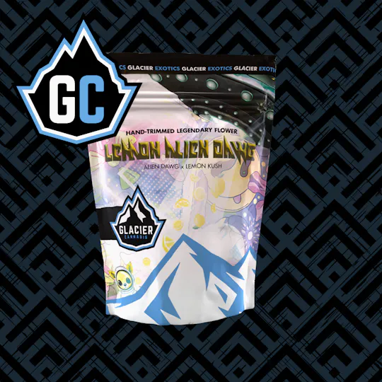 Glacier Cannabis - Glacier Cannabis | Lemon Alien Dawg | Prepacked Flower | 3.5g - 1