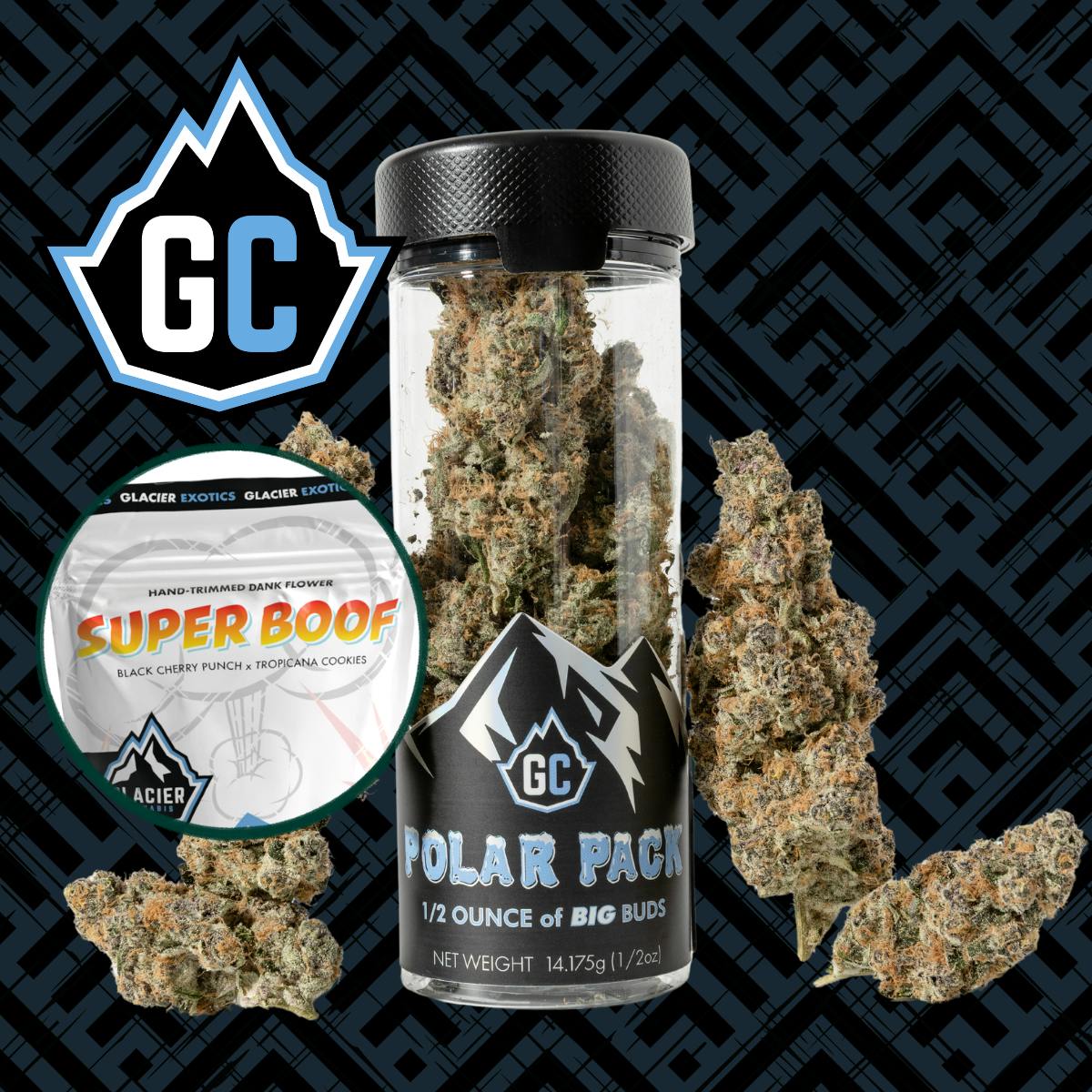Glacier Cannabis - Glacier Cannabis | Super Boof | Polar Packs | 14g - 1