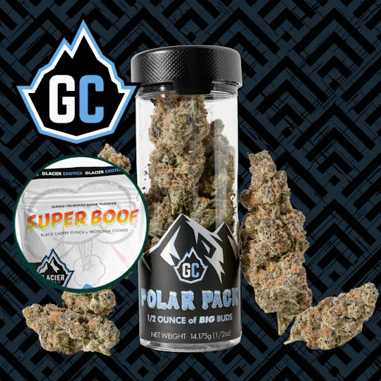 Glacier Cannabis - Glacier Cannabis | Super Boof | Polar Packs | 14g - 1