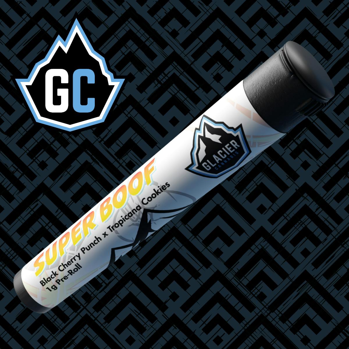 Glacier Cannabis - Glacier Cannabis | Super Boof | Pre-Roll | 1g - 1