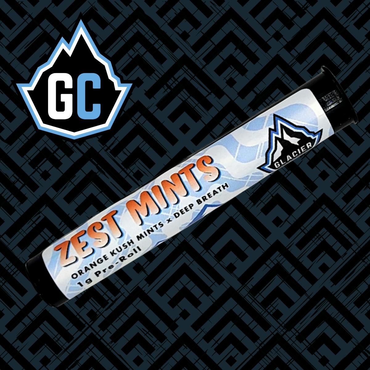 Glacier Cannabis - Glacier Cannabis | Zest Mints | Pre-Roll | 1g - 1