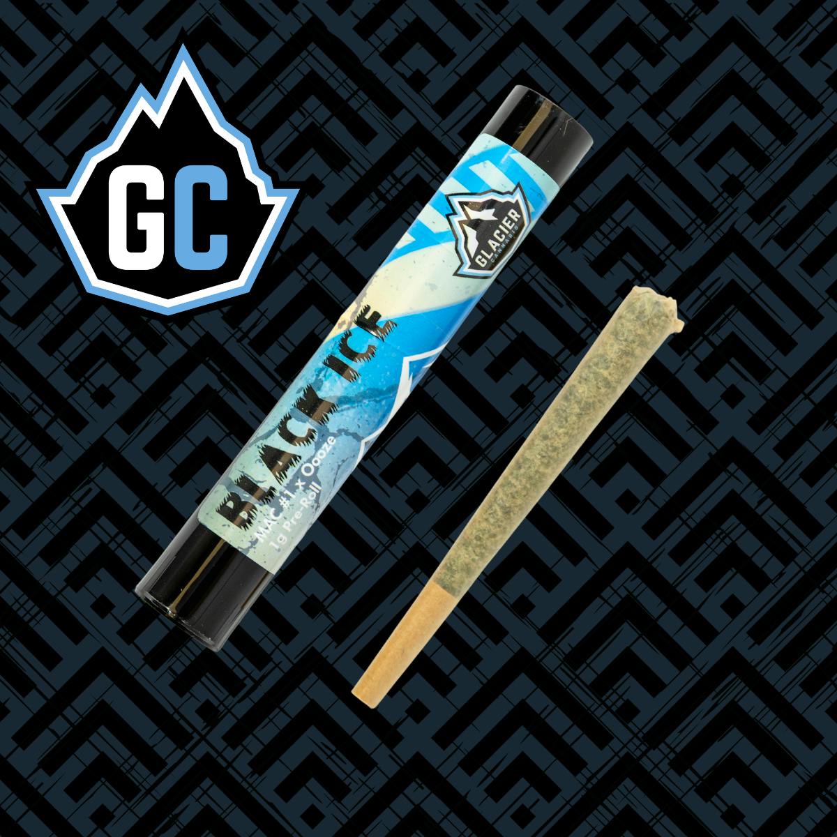 Glacier Cannabis - Glacier Cannabis | Black Ice | Joint | 1g - 1