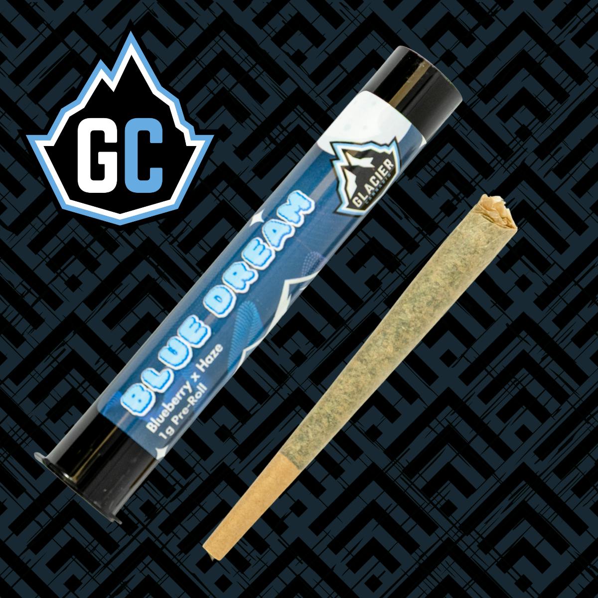 Glacier Cannabis - Glacier Cannabis | Blue Dream | Pre-Roll | 1g - 1